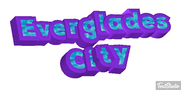 Everglades City Efekt tekstowy