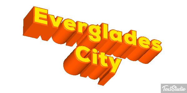 Everglades City Efekt tekstowy