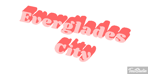 Everglades City Efekt tekstowy