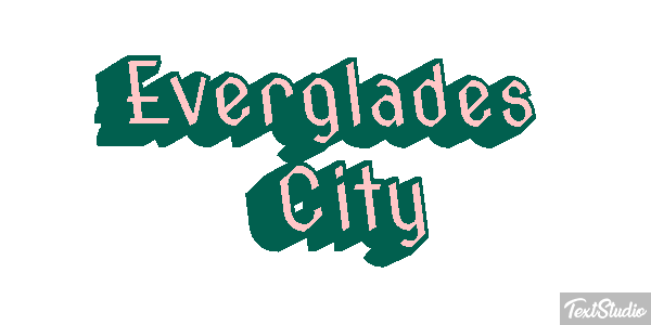 Everglades City Efekt tekstowy