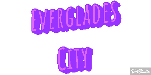 Everglades City Efekt tekstowy