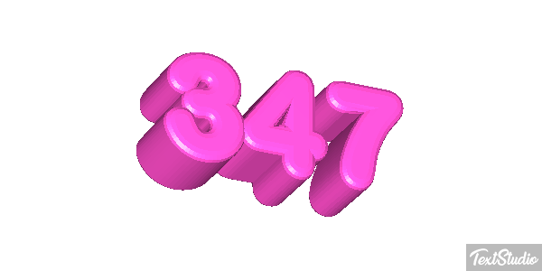 347 Text effect