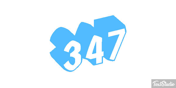 347 Text effect