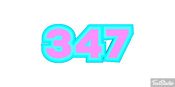 347 Text effect