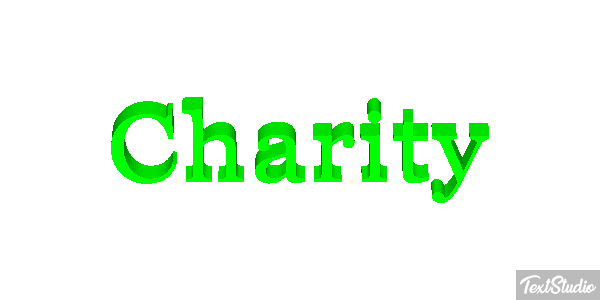 Charity Text effect