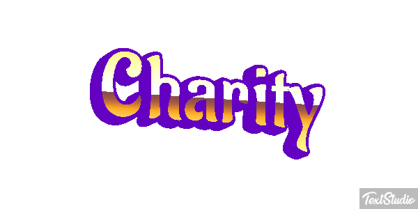 Charity Text effect