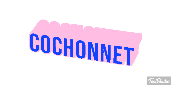 Cochonnet Effet de texte