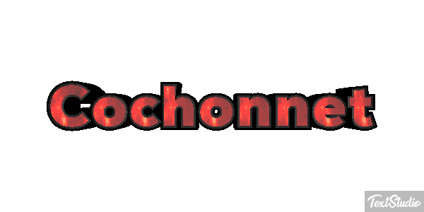 Cochonnet Effet de texte