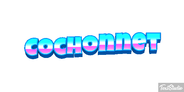 Cochonnet Effet de texte