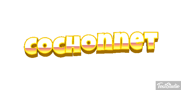 Cochonnet Effet de texte