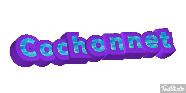 Cochonnet Effet de texte