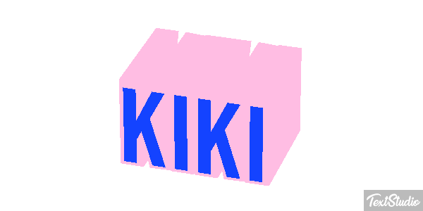 Kiki Text effect