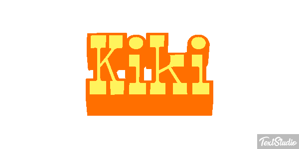 Kiki Text effect