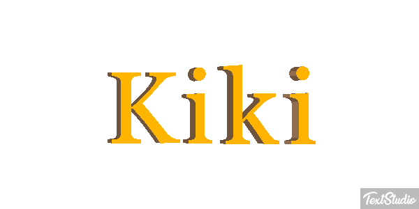 Kiki Text effect