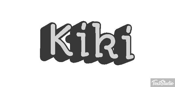 Kiki Text effect