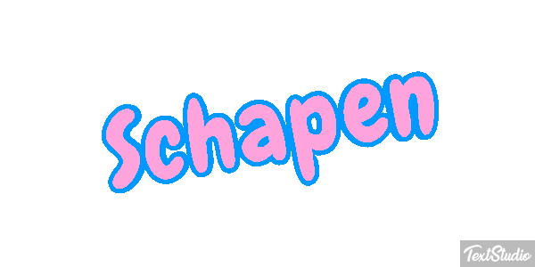 Schapen Tekst effect