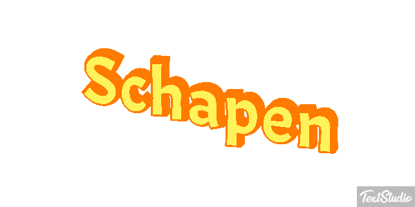 Schapen Tekst effect