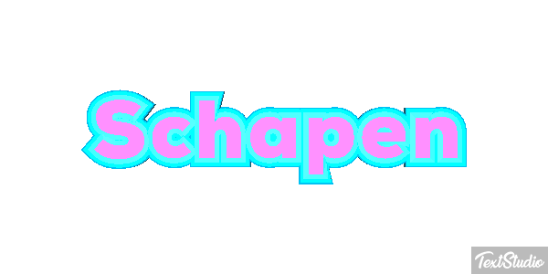 Schapen Tekst effect