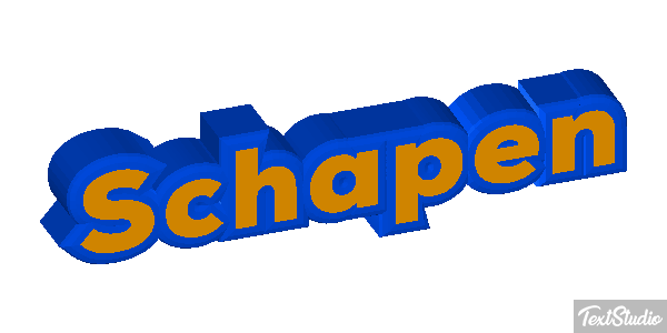Schapen Tekst effect