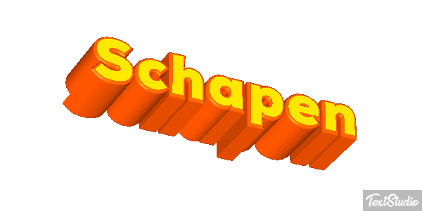 Schapen Tekst effect
