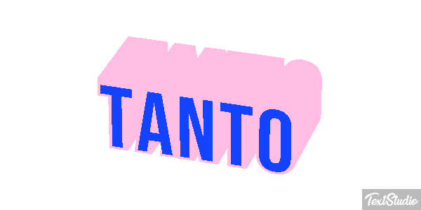Tanto Tekst effect