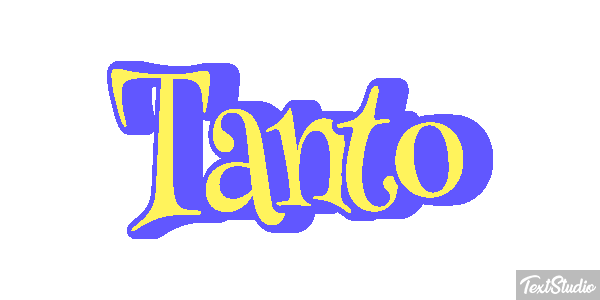 Tanto Tekst effect
