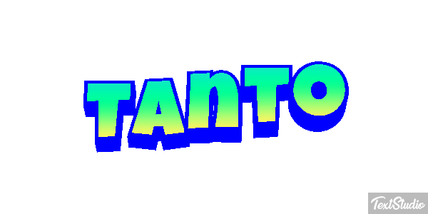 Tanto Tekst effect