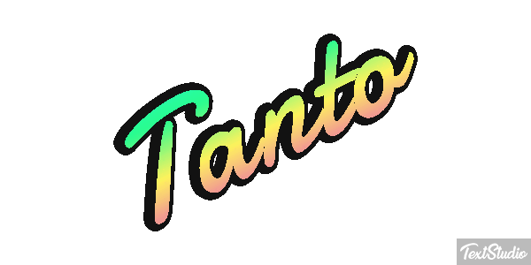 Tanto Tekst effect