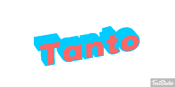 Tanto Tekst effect
