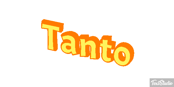 Tanto Tekst effect