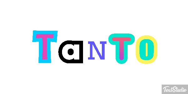 Tanto Tekst effect