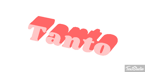 Tanto Tekst effect