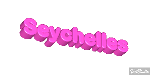 Seychelles Texteffekt