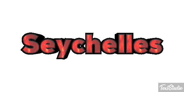 Seychelles Texteffekt