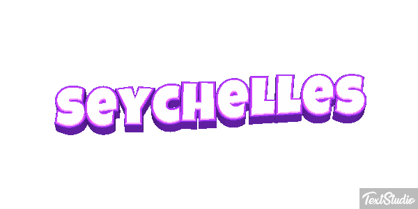 Seychelles Texteffekt