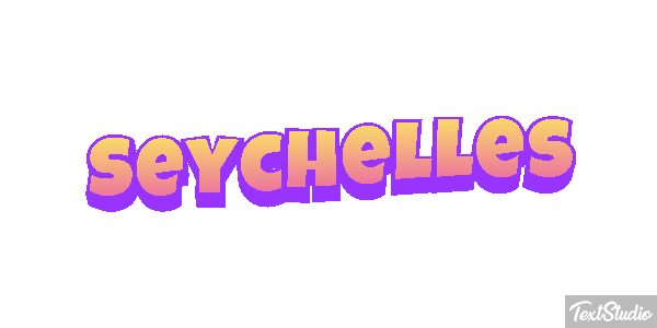 Seychelles Texteffekt