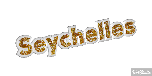 Seychelles Texteffekt