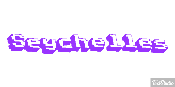 Seychelles Texteffekt
