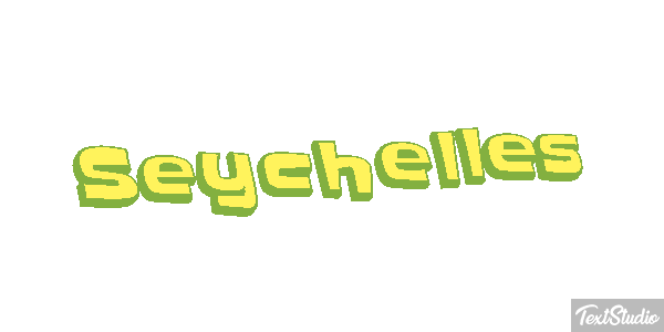 Seychelles Texteffekt