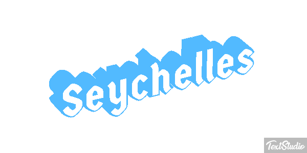 Seychelles Texteffekt