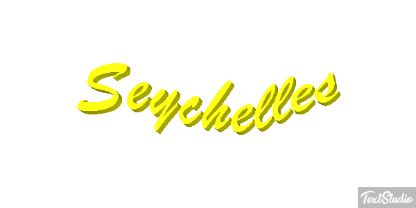 Seychelles Texteffekt