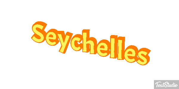 Seychelles Texteffekt