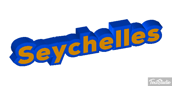 Seychelles Texteffekt