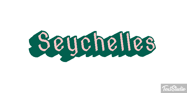 Seychelles Texteffekt