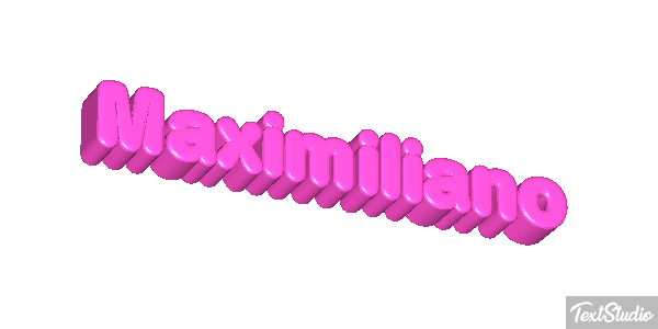Maximiliano Efecto de texto