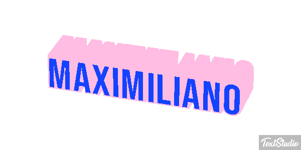 Maximiliano Efecto de texto