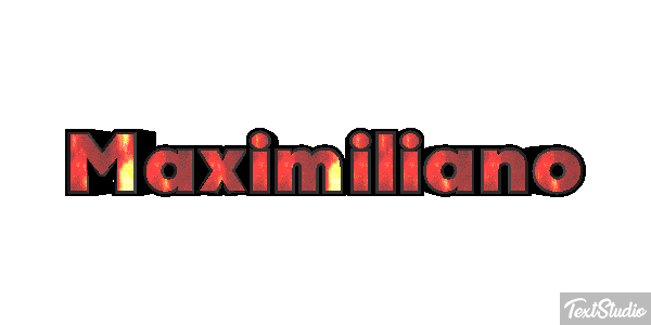 Maximiliano Efecto de texto