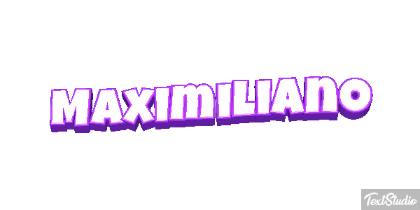 Maximiliano Efecto de texto