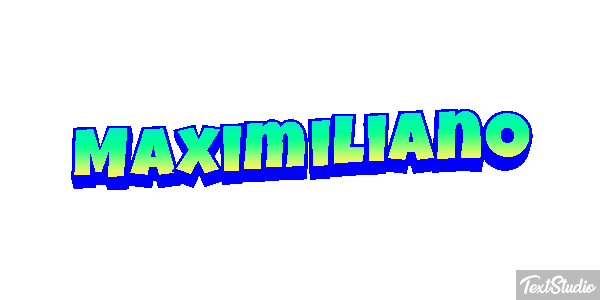 Maximiliano Efecto de texto