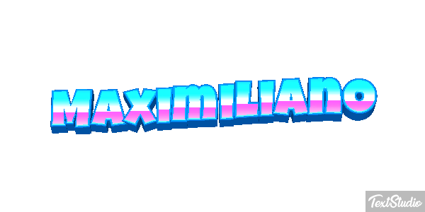 Maximiliano Efecto de texto